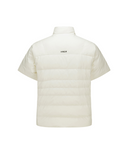 Men's WI Short Sleeve Down Jacket - Cream