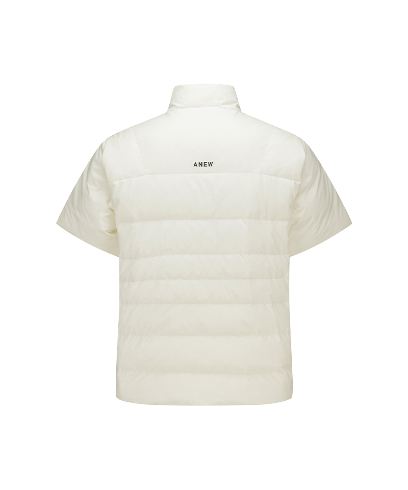 Men's WI Short Sleeve Down Jacket - Cream