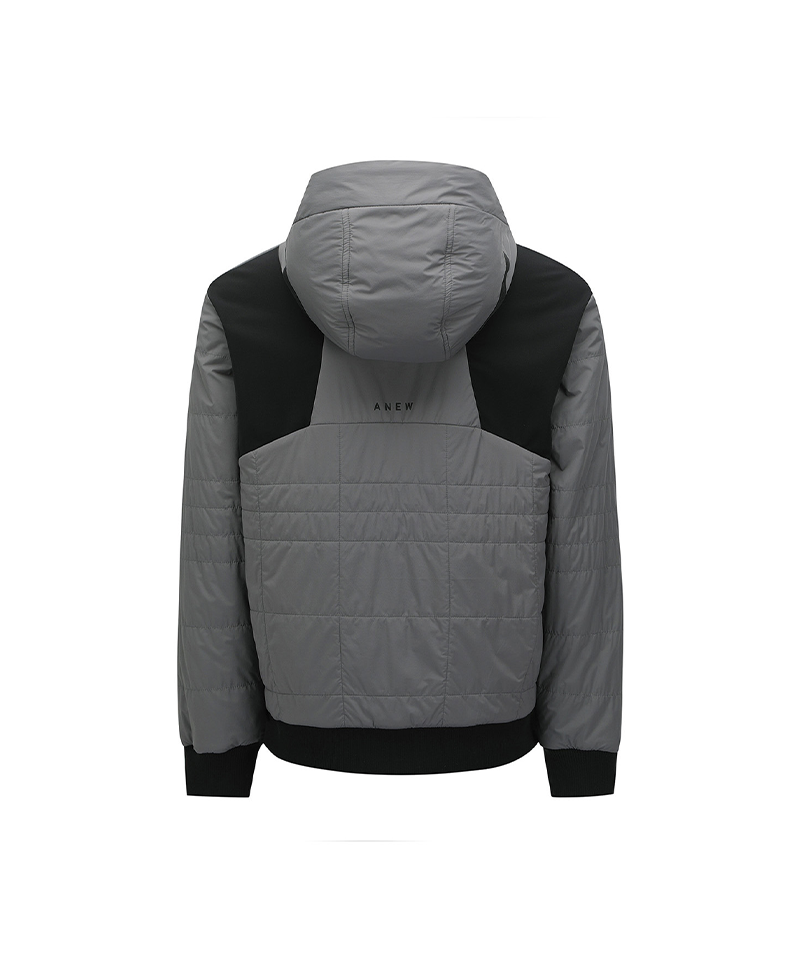 Men's WI Padded Anorak Jacket - Dark Grey