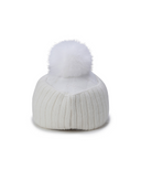 Women's Knitband Cap - Cream
