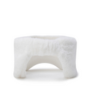 Women's Fur Visor - Cream