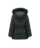 Women's WI New Pattern Down Jacket - Dark Khaki