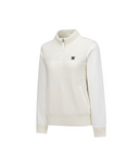 Women's WI Half Zip Sweater - Cream
