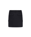 Women's WI Brushed Fleece H Line Skirt - Black
