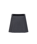 [Signature] Women's Side Pleated SQ - Charcoal Grey