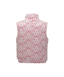 Women's WI Logo Pattern Vest - Red