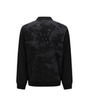 Men's Pattern Blocked Jacket - Black