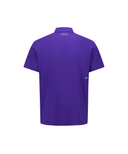 Men's Hybrid Solid T-Shirt - Purple
