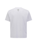 Men's Solid Round Short Sleeve T-Shirt - White