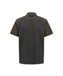Men's Back Logo Point T-Shirt - Dark Grey