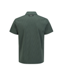 Men's Solid Half Zip T-Shirt - Dark Green