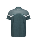 Men's Mock Neck Short Sleeve T-Shirt - Dark Green