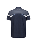 Men's Mock Neck Short Sleeve T-Shirt - Navy