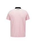 Men's Back Contrast T-Shirt - Light Pink