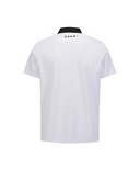 Men's Back Contrast T-Shirt - White
