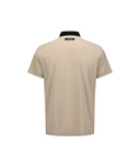 Men's Camo Logo Point Short T-Shirt - Light Khaki