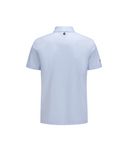 [Signature] Men's Logo Point Short T-Shirt - Light Blue