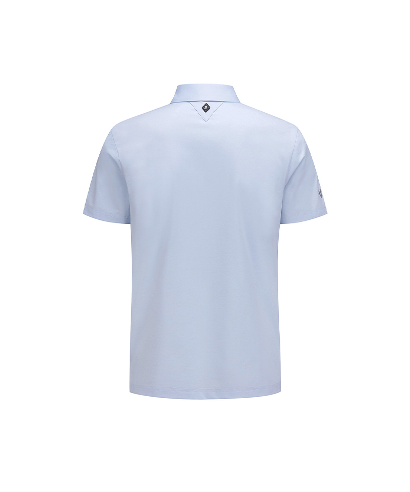 Signature] Men's Logo Point Short T-Shirt - Light Blue – Anew Golf USA
