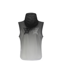 Men's Gradation Hooded Vest - Black