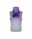 Men's Gradation Hooded Vest - Purple