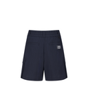 Women's Wide Out Pocket Half Pants - Navy