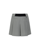 Women's Jacquard Pants Skirt - Khaki