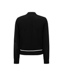 Women's Set Up Athleisure Knit Cardigan - Black