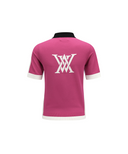 Women's Contrast Collar Sweater - Lavender