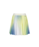 Women's Aurora Pleats Skirt - Lime