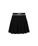Women's Set UP Athleisure Knit Skirt - Black