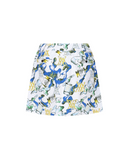 Women's Abstract Volume Flare Skirt - White