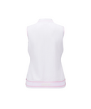 Women's Solid Sleeveless - White