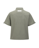 Women's Volume String T-Shirt - Light Khaki