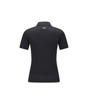Women's Solid Back Zip T-Shirt - Black