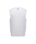Men's Camo Jacquard Knit Vest - White