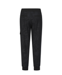 Men's Set Up Embo Jacquard Pants - Black
