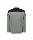 Men's Half Zip T-Shirt - Light Khaki