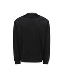 Men's Camo Jacquard Sweatshirt - Black
