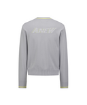 Women's Round Knit Cardigan - Light Grey