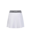 Women's Essential Pleats Skirt - White