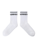 Men's Essential Middle Socks - White