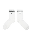 Men's Middle Socks - White