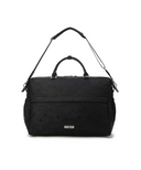 Unisex Pocket Boston Bag - Black