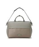 Unisex Pocket Boston Bag - Light Khaki