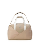 Unisex Women Boston Bag - Beige
