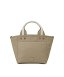 Unisex Color Pop Daily Tote Bag - Beige