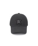 Uni Seersucker  Cap - Dark Grey