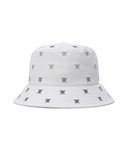 Unisex Gradation Bucket Hat - White