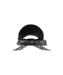 Women's Essential Ribbon Visor - Black