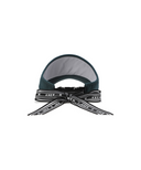 Women's Essential Ribbon Visor - Dark Green